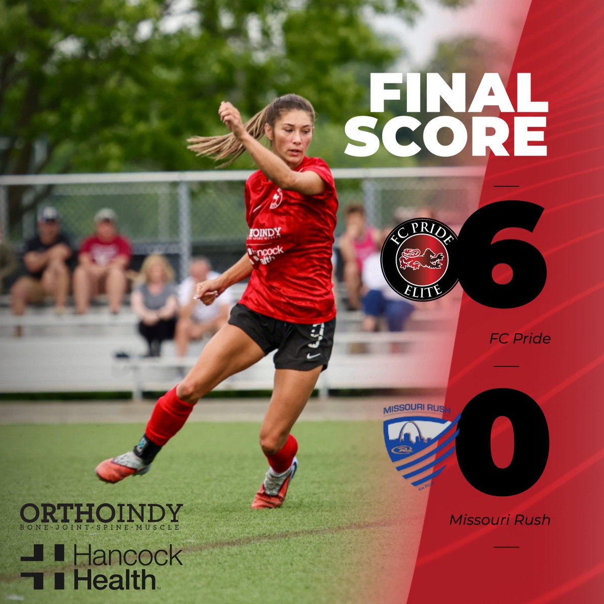 FCPRIDESOCCER's tweet photo. The WPSL girls picked up a comfortable 3 points last night at the PPC 🌩️⚽ https://t.co/MpREI8XGKS
