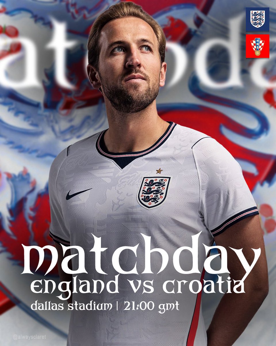 AlwaysClaret's tweet photo. Mini @England social media rebrand ahead of the World Cup kicking

#SMSports | #EnglandFC | #WorldCup | #FIFAWorldCup https://t.co/9ftlnG85KY