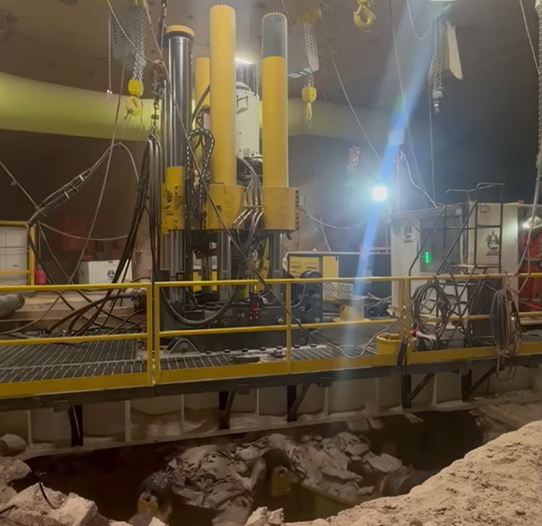 im_mining's tweet photo. At @bhp's #Jansen #potash mine in #Saskatchewan, #ThyssenMining recently announced that its #raisebore team, in collaboration with TRL Mining Construction, recently completed two 8 diameter raise bore excavations – setting a new record for the company https://t.co/xQRqiSdEUY https://t.co/E1xawBB3JX