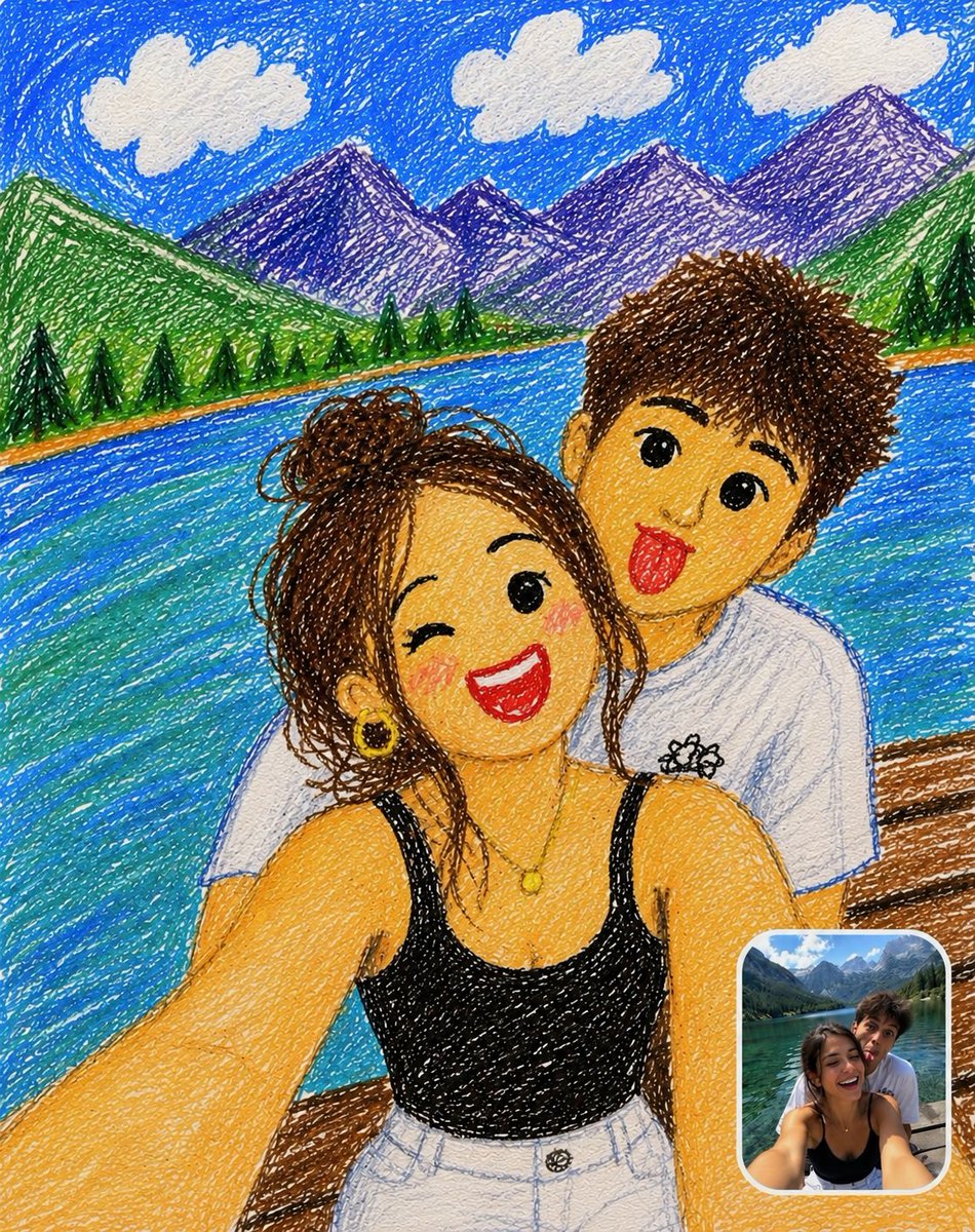 Toddler Crayon Art Transformation
