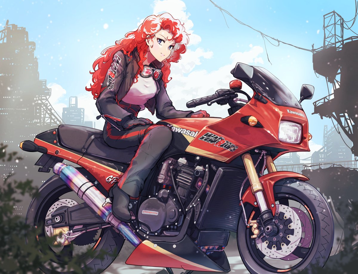 AroundKan60's tweet photo. #Kawasaki #GPZ900R #ninja #custom
久々にオートバイを描いてみました
まだ少しぎこちない感じがするけど、ここら辺で区切りにします😄 https://t.co/z06o3m7VbZ