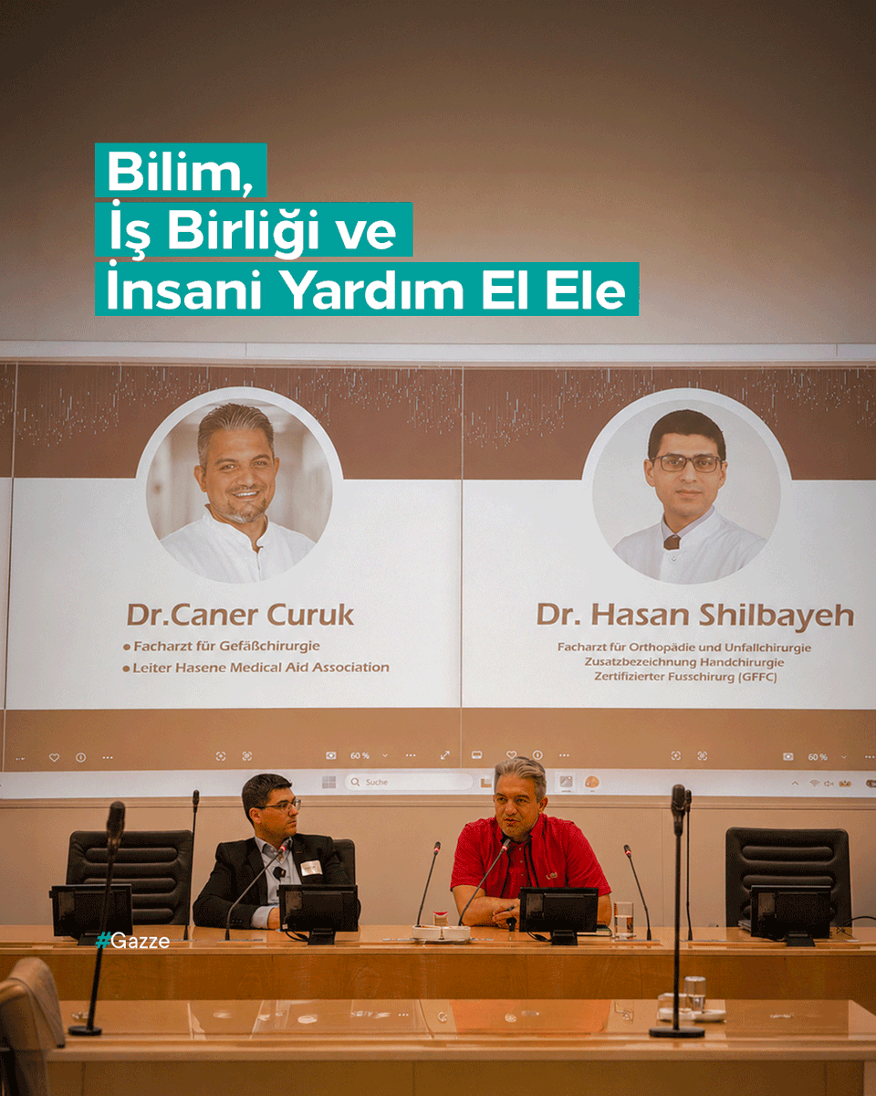 haseneorg's tweet photo. HASENE Medical Aid Association, 130 hekim, psikiyatrist ve yapay zekâ uzmanının katıldığı toplantıya katılım sağlayarak #Gazze ve Batı Şeria’daki insani kriz, sağlık hizmetleri ve psikososyal destek konularının görüşülmesine katkıda bulundu.

🤝 Program kapsamında gerçekleştirilen workshoplarda saha tecrübeleri ve destek modelleri paylaşıldı.
Haberin Detayları: https://t.co/j9zYI6NBPc

#HASENEMedical #HASENE #PALMED