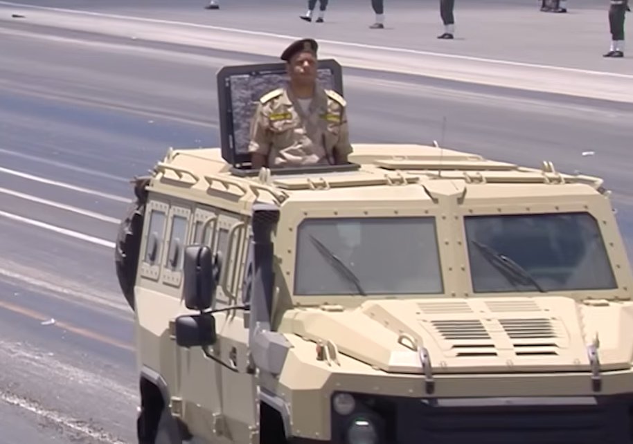 LeanderJobse's tweet photo. A Russian-made RIDA Buran APC10, seen with the Libyan Arab Armed Forces (LAAF, formerly LNA) during the May 2025 parade https://t.co/DbRX1GyfqD