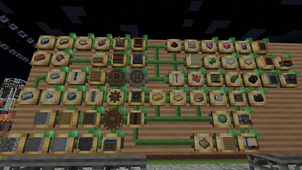 tebukuro_owl's tweet photo. ファクトリーゲージが組み上がっていくと��は気持ちが良い

#minecraft #moddedminecraft https://t.co/kkey8hJP4U