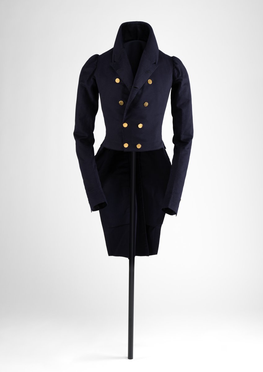 wikivictorian's tweet photo. Jacket, 1829. The MET. https://t.co/a6d8HjUFJU