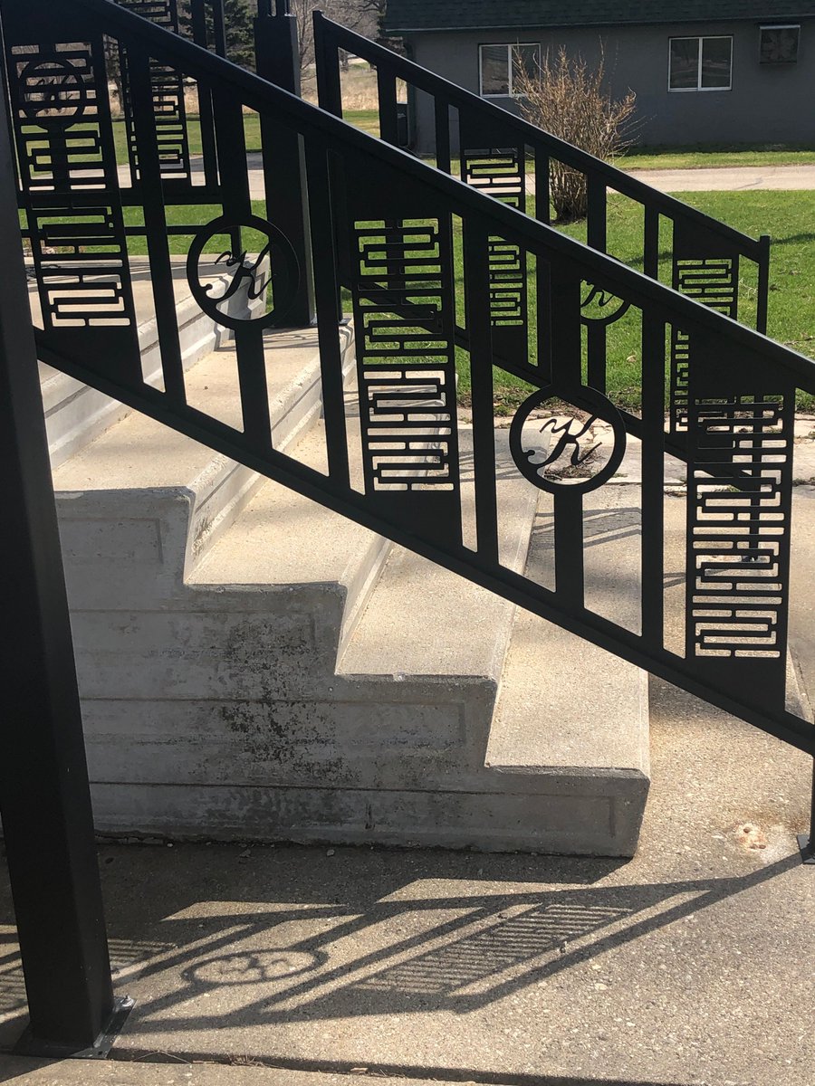 ALINSenterprise's tweet photo. Stay safe with custom-built railings from AL-INS Enterprises LLC! Work with our team to implement railings to fit your needs! For more, visit https://t.co/z9g2D1eFNY or call (920) 238-5460 #MadeInTheUSA #customfabrication #welding https://t.co/MdyFQ2jVo5