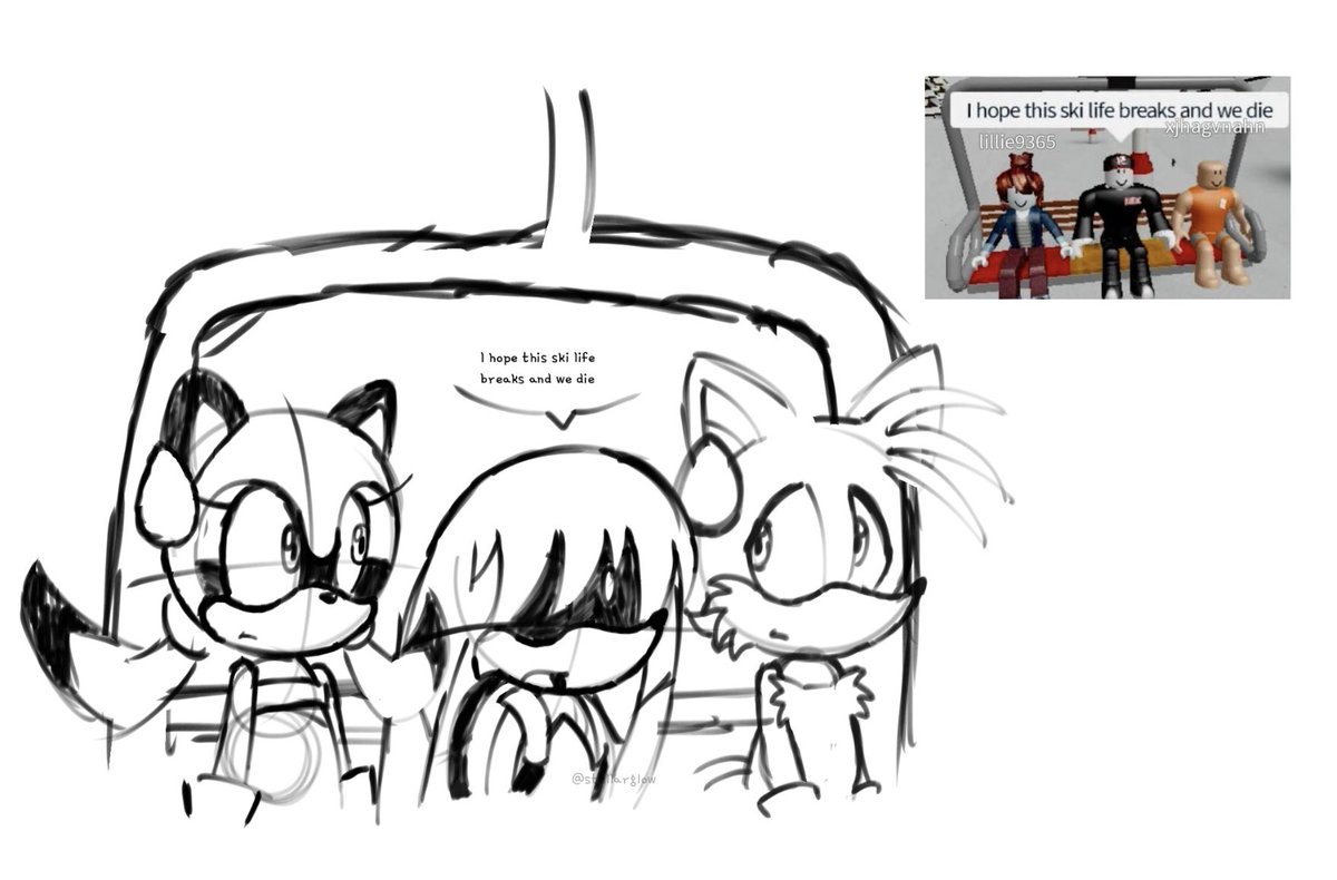 stellarg1ow_'s tweet photo. #sonicthehedgehog
#marinetheraccoon #kitsunamithefennec #kitthefennec #milestailsprower #tailsthefox https://t.co/2qNKbbos4y