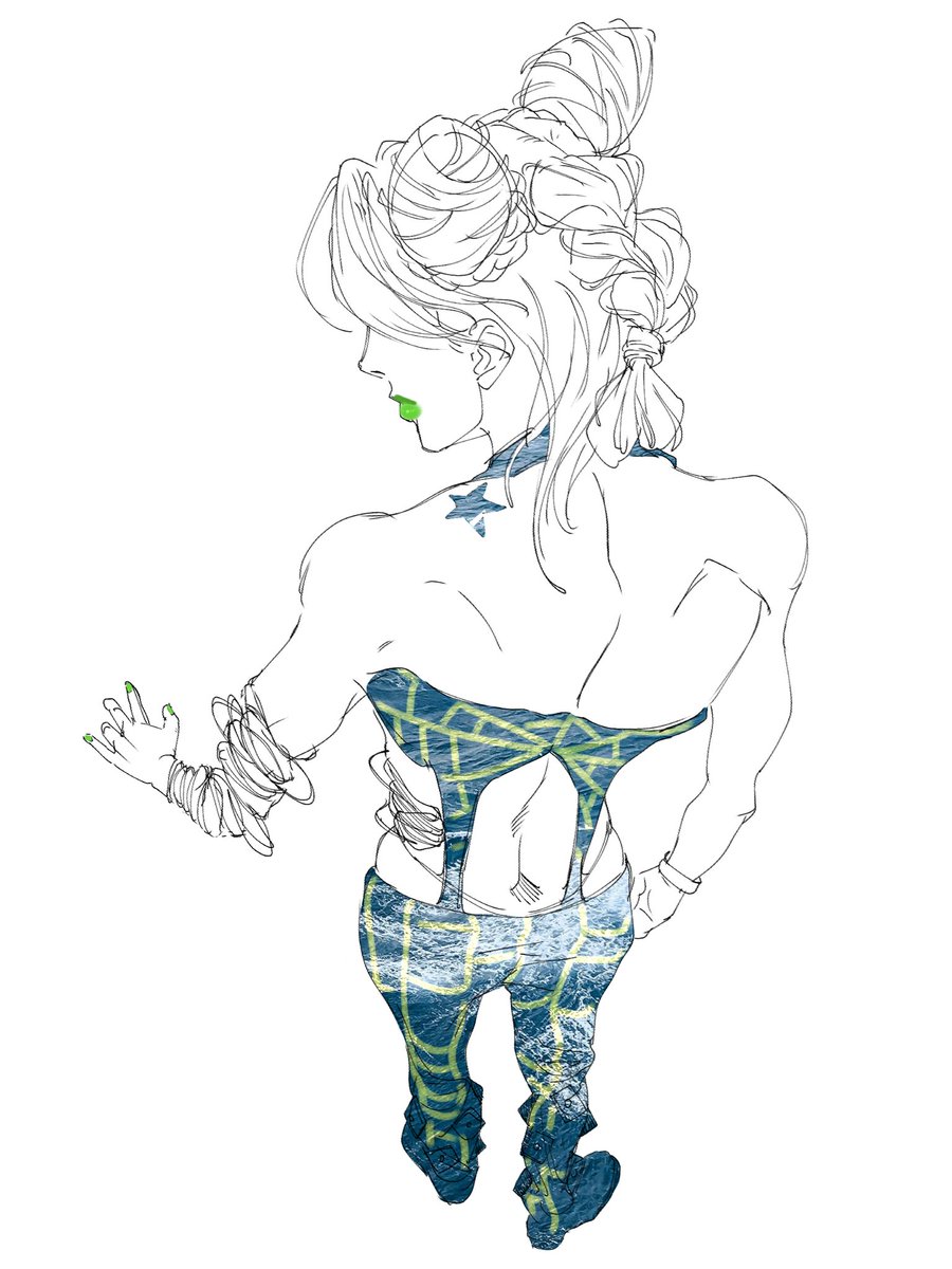 eVd58U60k3Kq9Z7's tweet photo. 空条徐倫
 #jojo #jjba https://t.co/avKopfogl8
