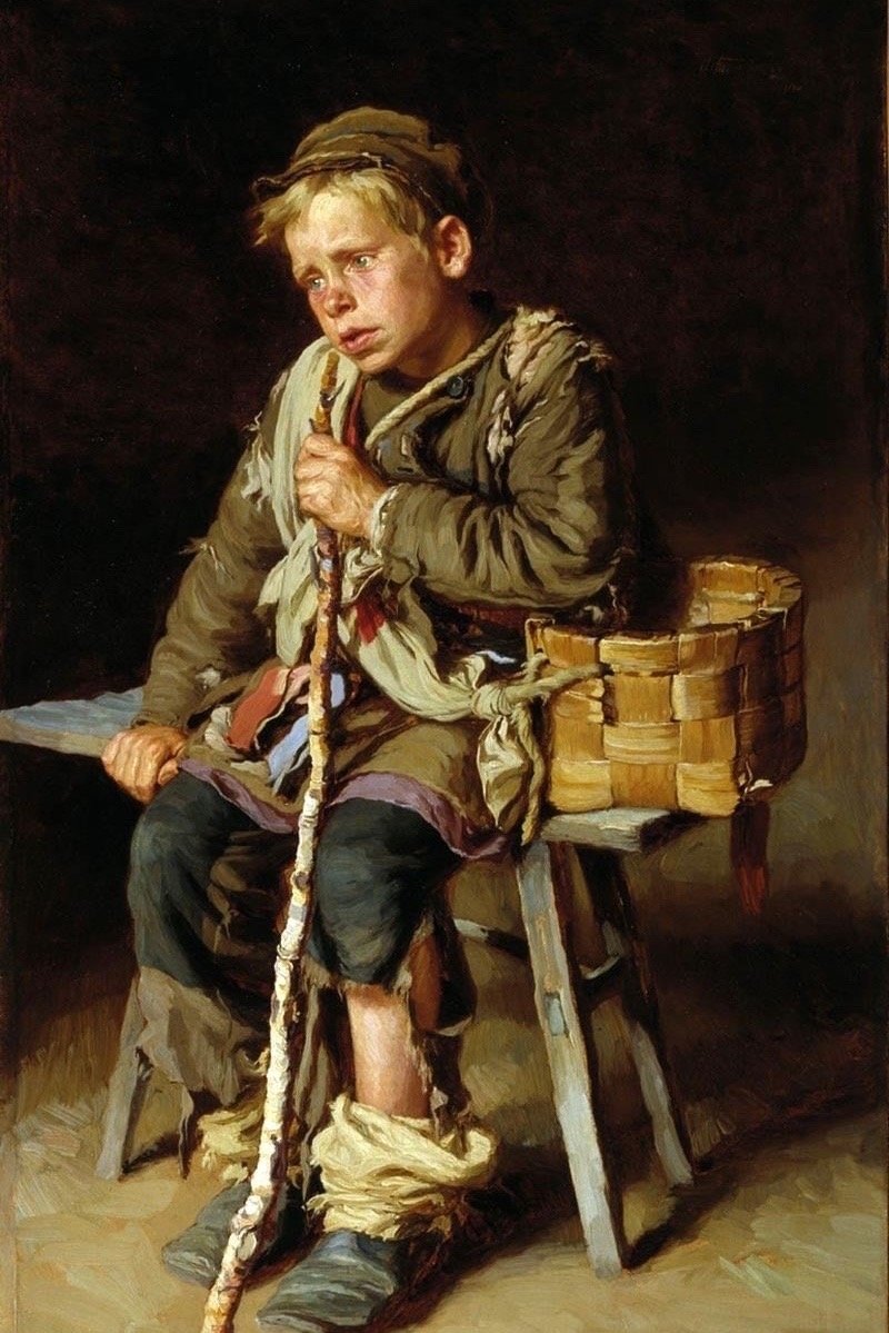 Wise1372's tweet photo. «Мальчик-нищий с корзиной»

Иван Творожеников, 1886 год. https://t.co/5ydSyYW6ag