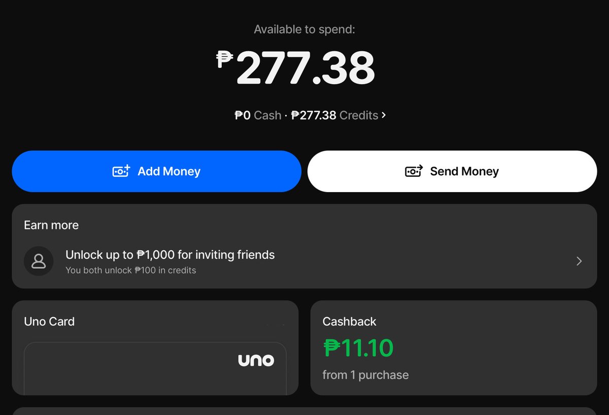 _leejigeum's tweet photo. FREE 100 PESOS 😱

👇🏼Sign UP na guys, pang FOODPANDA, GRAB, TIKTOK, SHOPEE, LAZADA 🙌🏻

Join Uno and get ₱100 in credits! Use my code PW0TUK: https://t.co/lQuPZnYOTd

Ipon ka atleast 220, turuan kita mag-cashout hehe.

#unomoney #unoglobal #unoph https://t.co/129ET4ZHlX