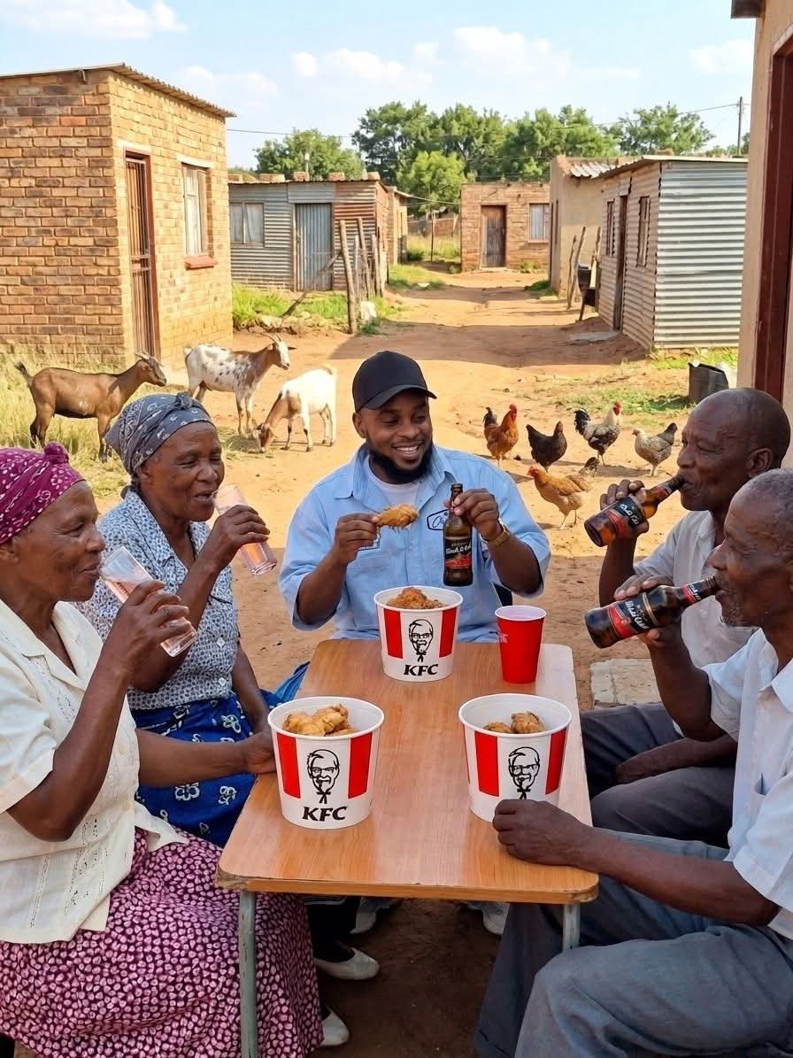 ghostharris65's tweet photo. Me trying to be in good books with the strongest elders in my village before buying a Raptor😆 https://t.co/3byz41buQU
