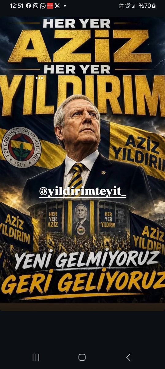 gamzeayas's tweet photo. Yeni Gelmedik Geri Geldik 
💛💙 https://t.co/QWt9EdkPSt