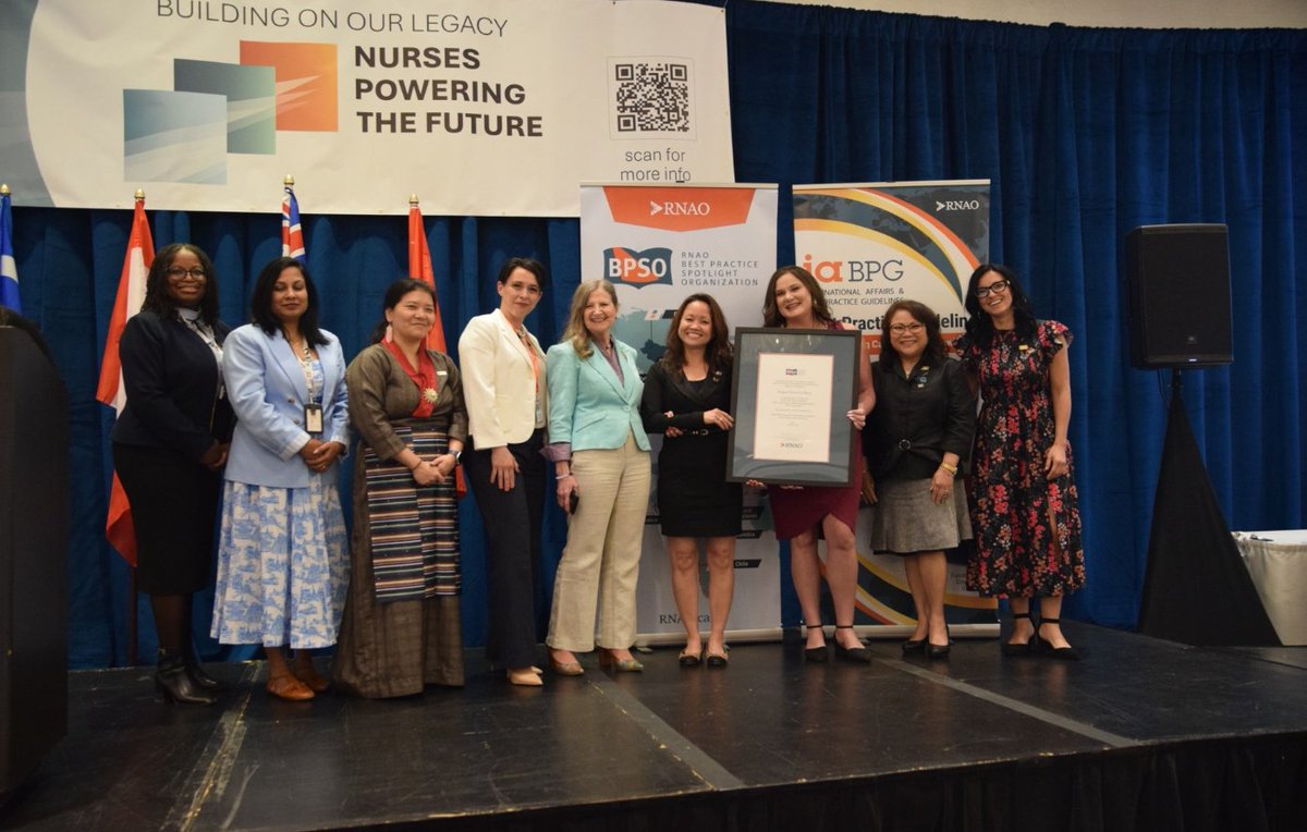 jube_walker's tweet photo. At the 2026 RNAO BPSO Designation Ceremony. 
Looking forward to continue working with #BPSO Royal Ottawa Place as they continue to inspire #LTCs in Ontario and beyond. https://t.co/G4sSeiCMsy