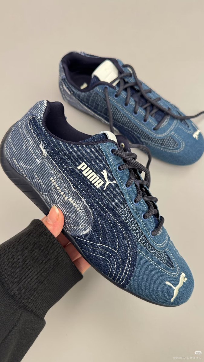 haivcy's tweet photo. MAHADASYATTT PUMA SPEEDCAT DENIM!!! CAKEP BANGET WEHH https://t.co/tOyQQGFPEv