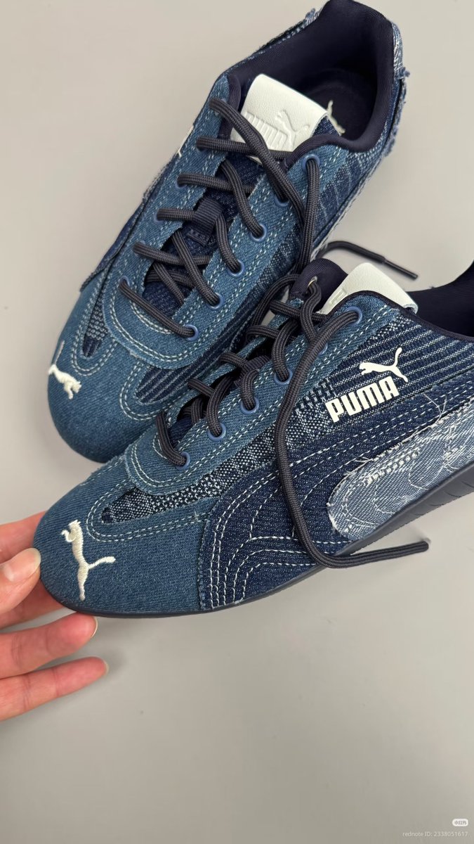 haivcy's tweet photo. MAHADASYATTT PUMA SPEEDCAT DENIM!!! CAKEP BANGET WEHH https://t.co/tOyQQGFPEv