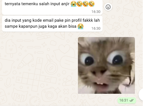 byweeja's tweet photo. kelakuan temennya c kuu😭😭 https://t.co/4bDPifFRLc