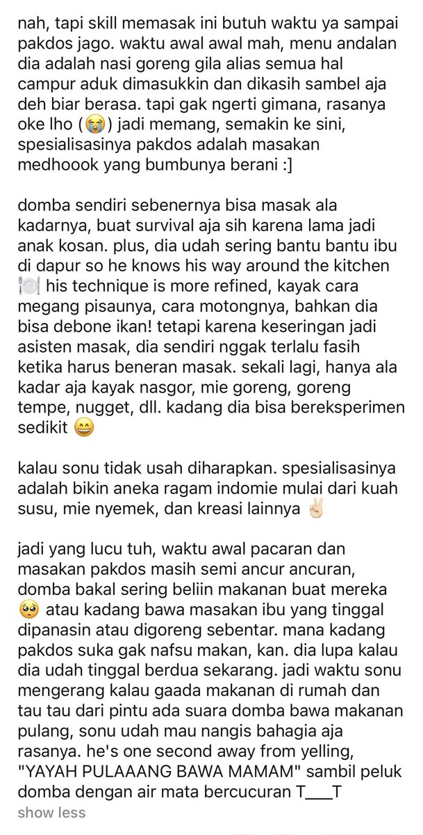 feveralte's tweet photo. �� kabibs sonu pakdos tinggal bareng yang masak siapaa? pakdos kan suka kebanyakan bgt/kurang rasa sedangkan nunu kyknya agak gbs diandalkan yah T_T apa domba...
💬 aku belum cerita soal kemampuan masaknya pakdos ya 😆 (...) https://t.co/aSGKf0ne81 https://t.co/UnDV8tJvqv