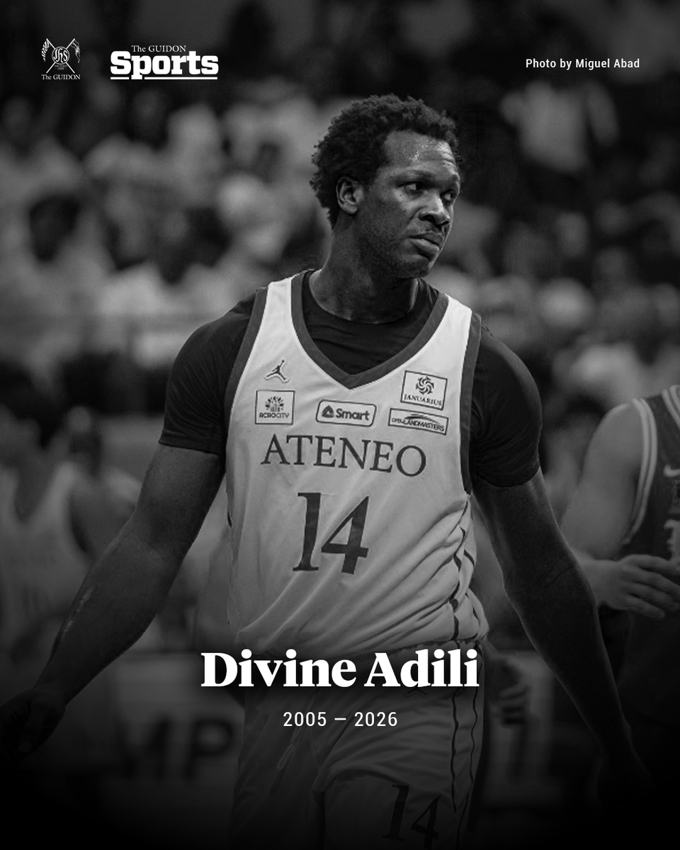 TheGUIDONSports's tweet photo. Ateneo de Manila University announces the passing of Ateneo Men’s Basketball Team student-athletes Rene Clert Baterbonia and Divine Adili after a drowning incident during a team-building activity in Dipaculao, Aurora, today, June 8.

In the official statement, the University extends its condolences to the families and loved ones of the student-athletes, calling for prayers and support from the community during this difficult time.

Read the full statement here: https://t.co/dz0Mq85Ny3