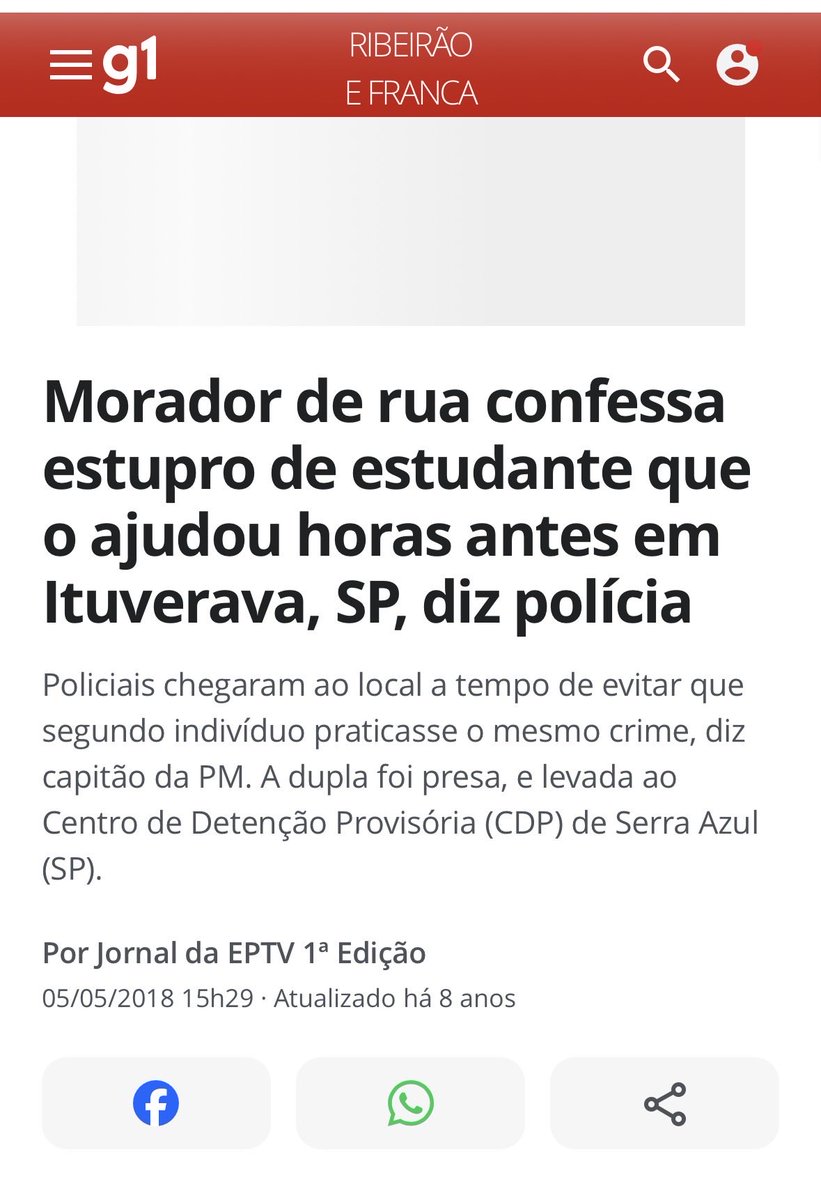 lanatomia's tweet photo. “ain ela não deixou ele mijar na casa dela de madrugada e por isso a gente tem que deixar todas as mulheres do mundo sem ajuda” ela não deve ter ajudado porque não faltam notícias assim hoje 👇🏼 https://t.co/7HOXJdfW8B