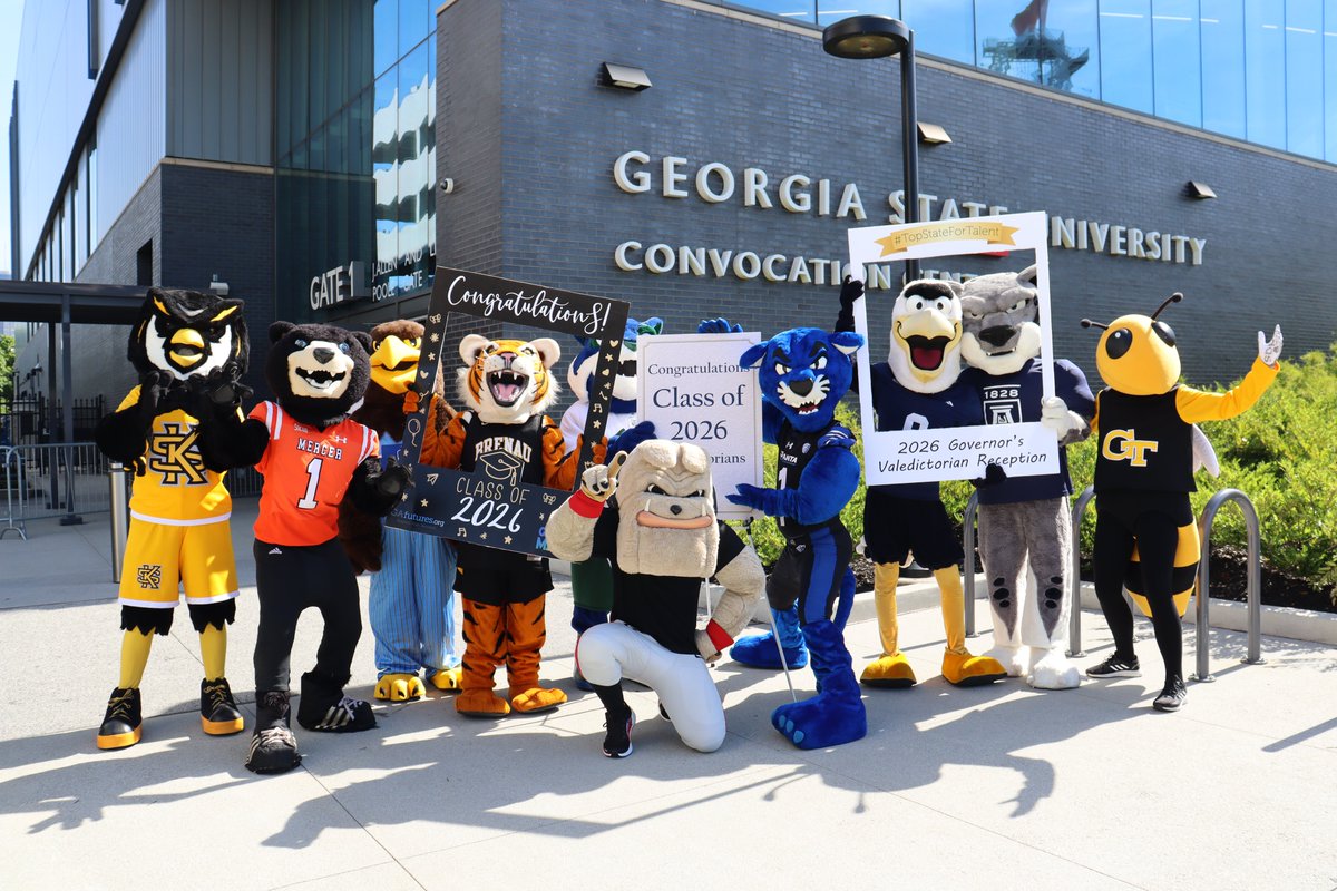 GAfutures's tweet photo. This weekend, we had the privilege of celebrating some of Georgia's highest-achieving graduates! 🎓

Congratulations to the Valedictorians of the Class of 2026! Your hard work, dedication, and commitment to excellence have led you to this incredible achievement. https://t.co/Q0z747c8yR