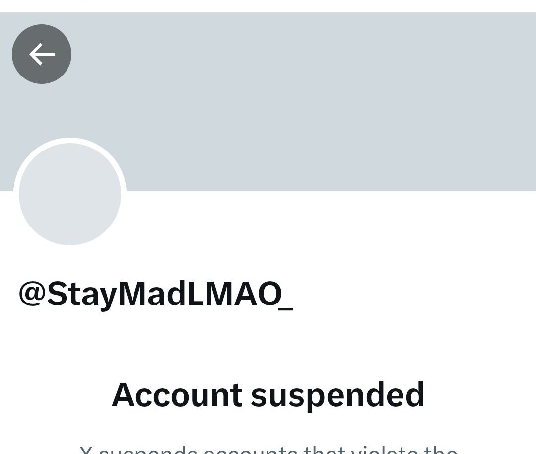 DunkProtect's tweet photo. Hate account @.StayMadLMAO_ has been suspended thank you for reporting 🙏

#PROTECTDUNK https://t.co/OEHul3BV1o