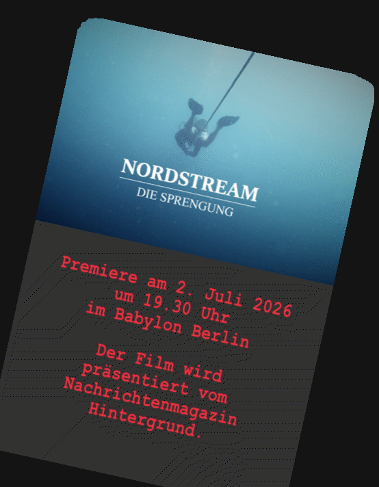 DanieleGanser's tweet photo. Die Sprengung von Nordstream am 26. September 2022 hat Deutschland von billigem Erdgas aus Russland abgeschnitten. Ich folge der Analyse von Seymour Hersh: Meiner Ansicht nach haben die USA Nordstream gesprengt. Ich finde es sehr erstaunlich, dass dieser Terroranschlag in Deutschland nicht aufgeklärt wird und dass Berlin gegenüber Washington nicht protestiert und bohrende Fragen stellt. Moritz Enders und Gunther Merz haben in Zusammenarbeit mit dem Nachrichtenmagazin Hintergrund einen neuen spannenden Dokumentarfilm zum Thema produziert, der am 2. Juli 2026 im Kino Babylon in Berlin gezeigt wird.

https://t.co/zSFj18DC9D