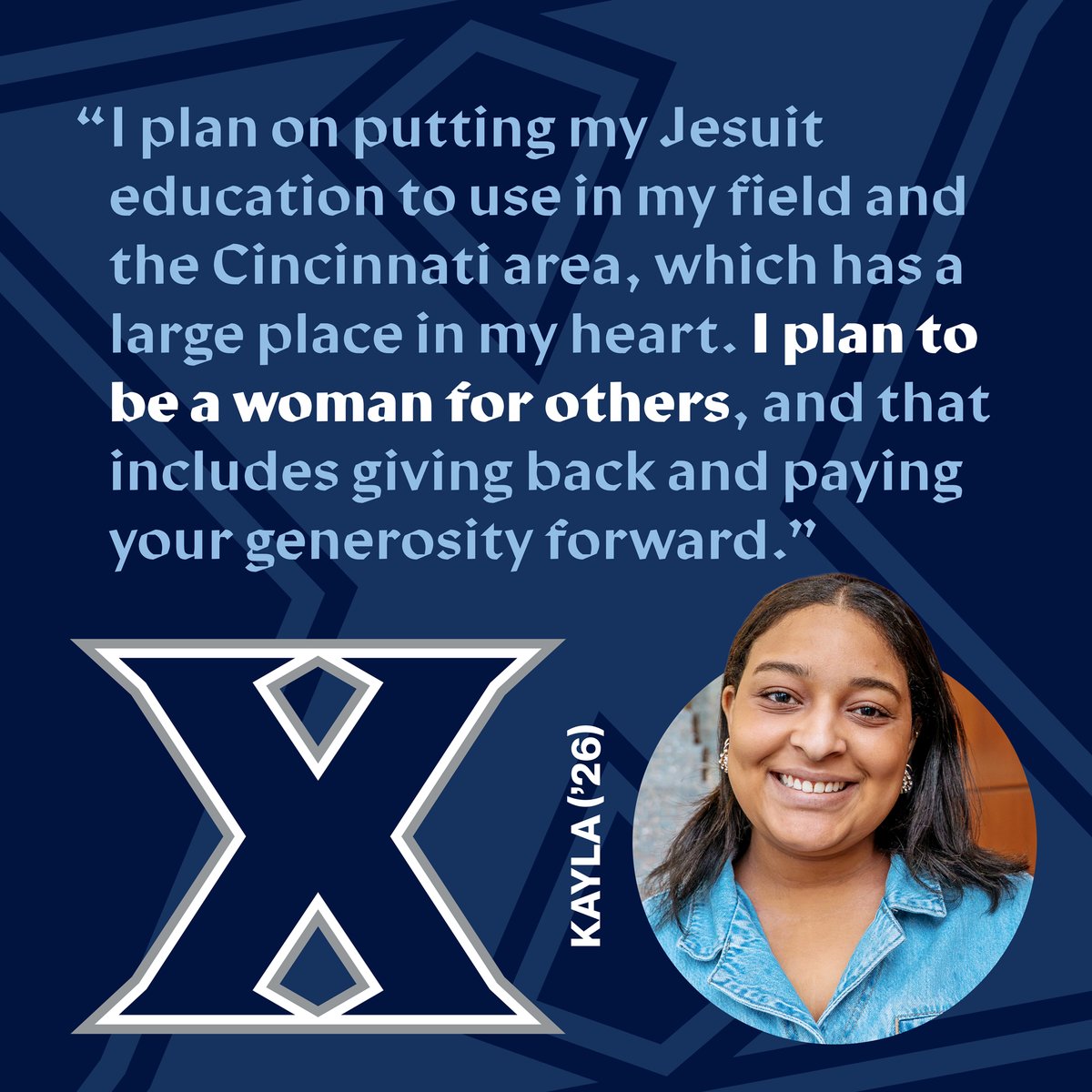 XU_Alumni's tweet photo. Today, we kick off our annual Week of Thanks! A celebration of the donors, alumni, faculty, staff, and supporters who help create life-changing opportunities for Musketeers every day. 💙

#XUWeekOfThanks https://t.co/fiopKM5uuf