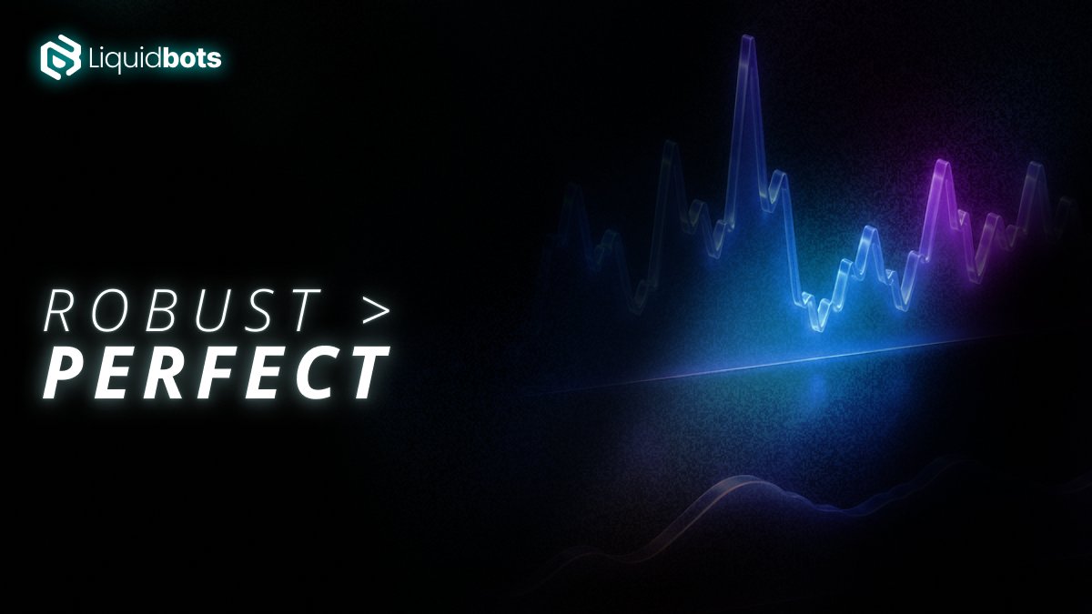 liquidbots's tweet photo. One thing we’re avoiding:  

Over-optimization.  

Strategies that look perfect in hindsight often break in real markets.  

So we’re focusing on robustness, not perfection. https://t.co/LJsrIQdbdc