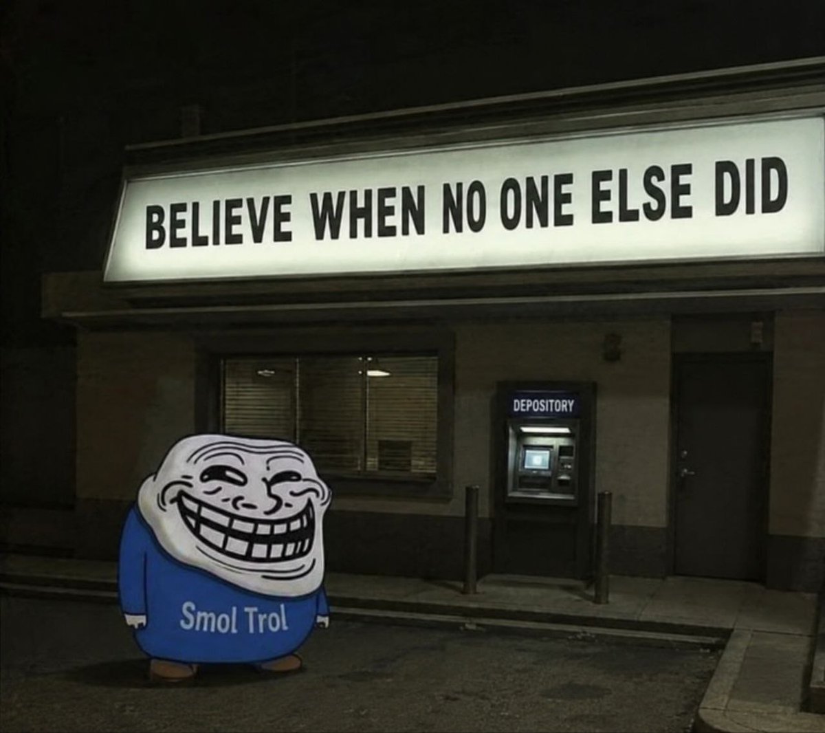 _Lilshadow36's tweet photo. @rutradebtc smol trolmaxxing... 
$Trol following $Troll
HXEvdKHp5d8eBCWCNFXzpKJA1D4iskLRZ7Pe5f9Rpump https://t.co/qVCbCwXbsr