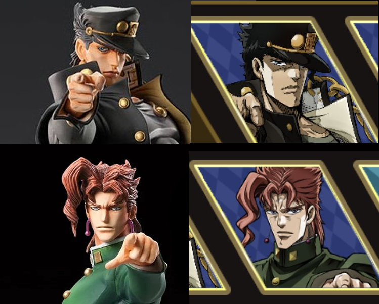 jotakaksideacc's tweet photo. A small side by side comparison close up :) https://t.co/DILdfaMJoC