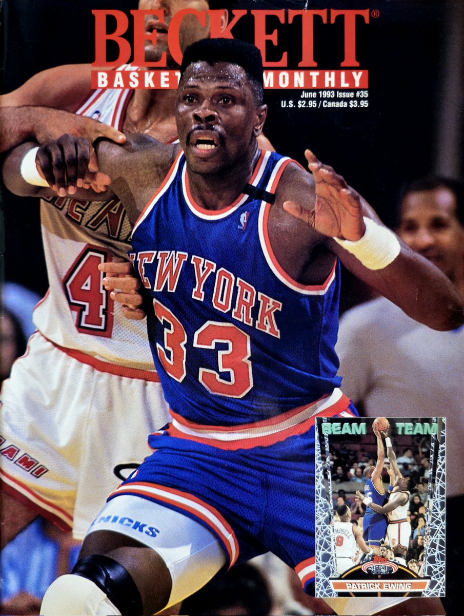 JunkWaxHeroes's tweet photo. Patrick Ewing, June 1993 https://t.co/oDEXfVtGLt