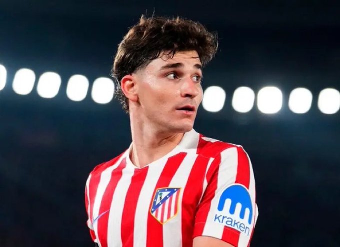JordanBFootball's tweet photo. 🚨 BREAKING: 

Atlético Madrid are prepared to listen to offers in the region of €150M for Julián Álvarez this summer.

[@berger_pj] https://t.co/3KYevXFGnH
