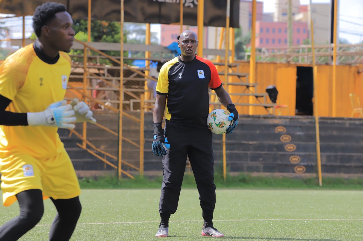 UgandaCranes's tweet photo. Uganda Cranes putting in the work today ahead of Thursday night's match in Zanzibar.

#ZNZUGA https://t.co/2HDpKi4PB0