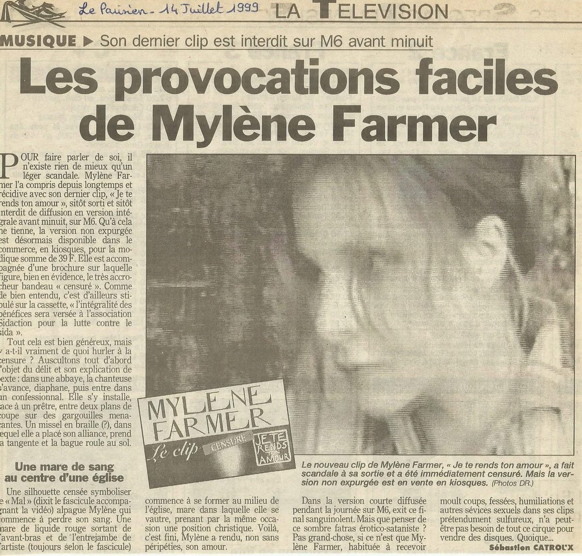 MFmediasFrance's tweet photo. Souviens-toi 🕰️ : 8 juin 1999 - sortie du single « Je te rends ton amour » 
Pub radio ⏯️ : https://t.co/Taf9YaworI
Remix Voltage ⏯️ : https://t.co/1VMg3hZlZW
🔝 10 
💿 120 000 exemplaires 

#mylenefarmer #musique #culture #popculture #music #frenchmusic https://t.co/anmuxgwwRM