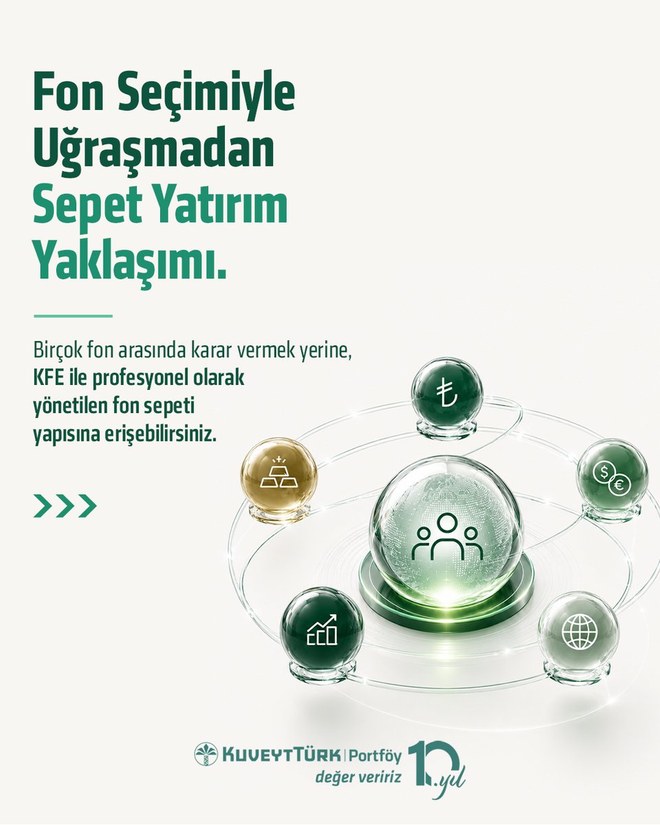 kuveytturkpys's tweet photo. Emeklilik birikimleriniz piyasaya yenik düşmesin! 🚀
Bireysel Emeklilik Sistemi'nde uzun vadeli başarı, doğru fon seçimiyle başlar. 🎯
Kuveyt Türk Portföy KFE Fonu, farklı fonlardan oluşan sepet yapısıyla yatırımcılara tek fon üzerinden çeşitlendirilmiş yatırım imkânı sunuyor.
Üstelik son 1 yılda sağladığı %52’lik getiri ile BES birikimlerini değerlendirmek isteyenler için güçlü bir alternatif oluşturuyor. 📈