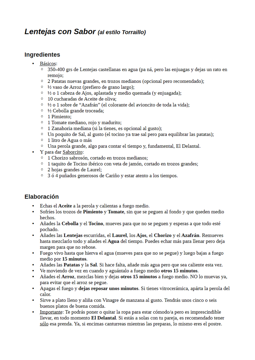 torraoG's tweet photo. Mi receta https://t.co/oKbDBE8uq2