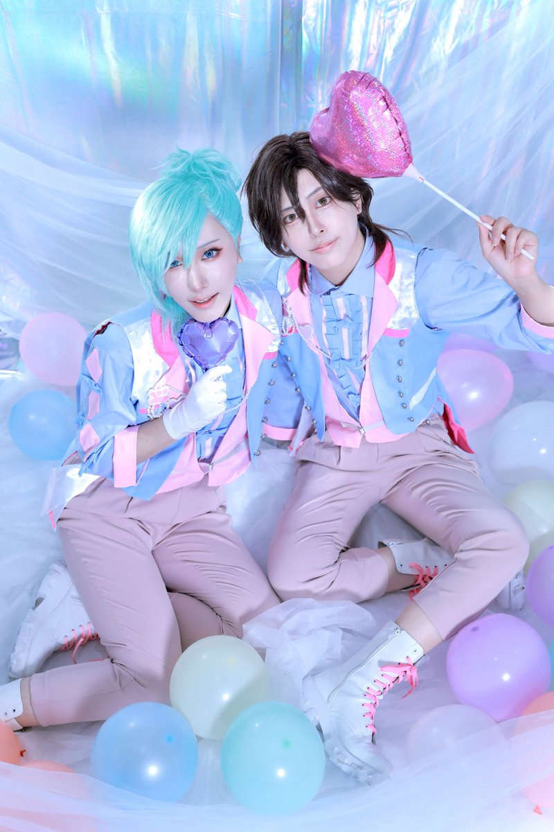 moconocos's tweet photo. 【cosplay / utpr】
.
💚Reiji &amp; Ai / MY・感謝論💜
.

今日は「ちゅ」ってやらせてよ？

.
Photo:@axis1959 https://t.co/JyrRj8SpwN