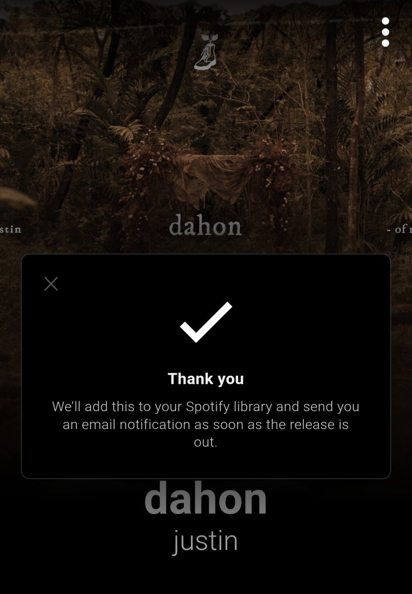 pinkyheart_794's tweet photo. Already pre-saved! 🍂

PRESAVE DAHON NOW 
@justintdedios #justin 
#dahon #justindahon https://t.co/5KMq15l3Xg