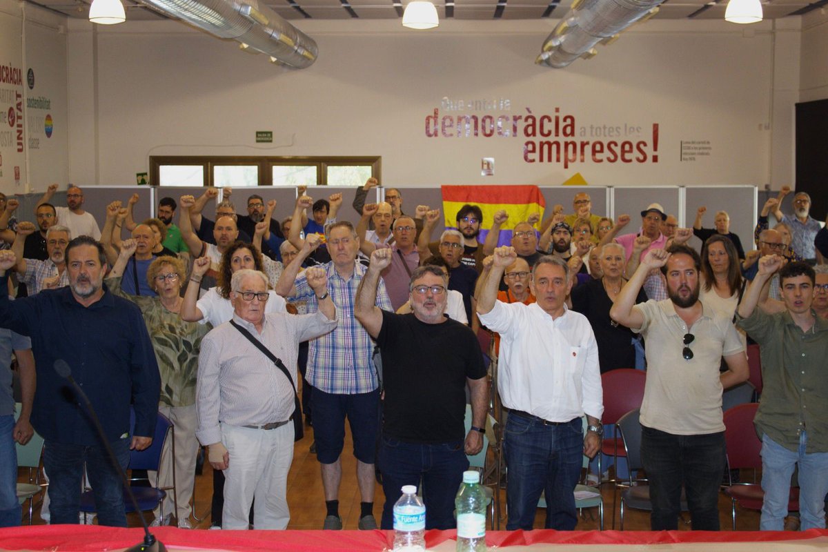 psuc_bdn's tweet photo. Dissabte passat va tenir lloc l'acte "Unitat Comunista a Catalunya", una trobada per reivindicar nou dècades de compromís amb la classe treballadora, l'antifeixisme, el socialisme i els drets nacionals de Catalunya. Per la unitat comunista i un futur de república i socialisme✊️ https://t.co/OOYTZaRGtG