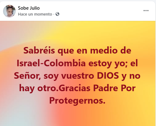 JGSOBEYDA's tweet photo. Solo agarrado de la mano de DIOS lograremos la victoria, porque es el único que no a perdido una SOLA Batalla. Gracias Padre Amado por guiarnos siempre. https://t.co/c7uFjzP9aZ