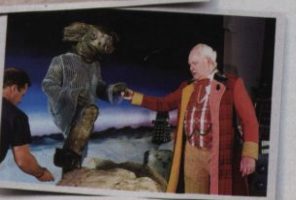 BraxM's tweet photo. Time gentleman...
Happy birthday to Colin Baker. When @RadioTimes photographed Colin as the sixth #DoctorWho for a 40th anniversary cover montage, he was most concerned to help our Sea Devil on to and down from a boulder... https://t.co/4fSozla6QI
