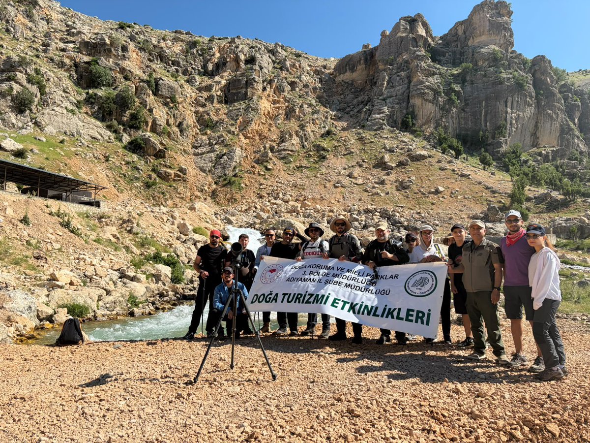 adiyamanDKMP's tweet photo. 07 Haziran 2026 tarihinde Adıyaman DKMP personelleri ve 18 kişinin katılımıyla Gürlevik Devlet Avlağında, Kuş Gözlemi ve Doğa Yürüyüşü yapılmıştır. #dkmp https://t.co/PnXrFhM1WB