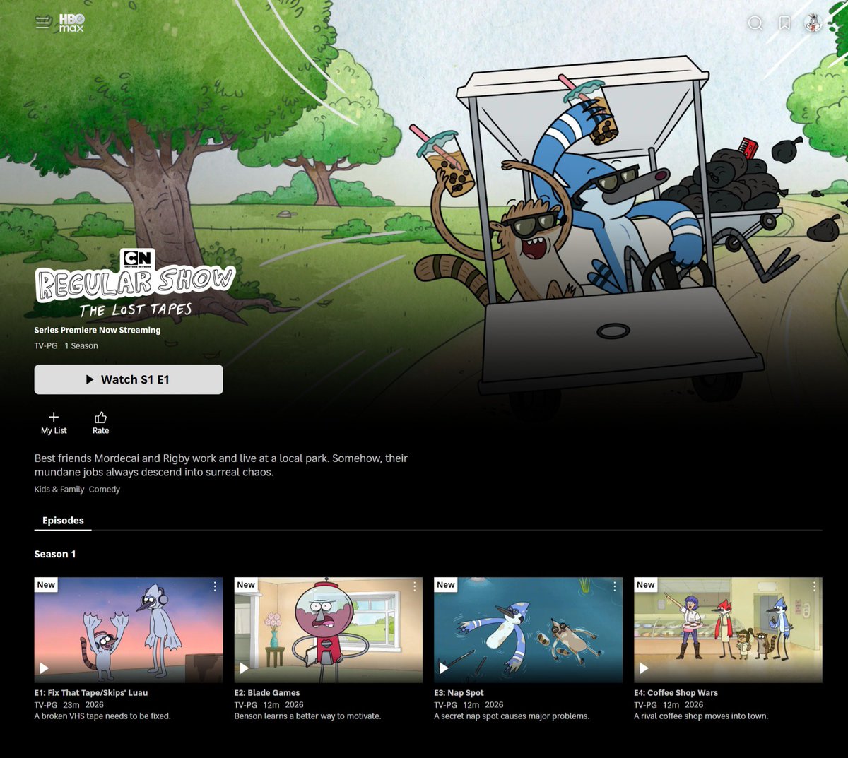 The series premiere of 