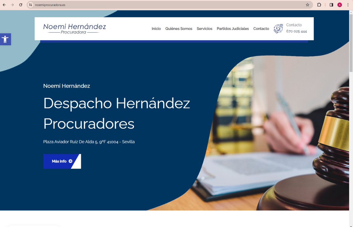 For_Empresarial's tweet photo. 🖥️ ¡OBTENGA UNA PÁGINA WEB PROFESIONAL! 🖥️

Conozca nuestros planes y tarifas competitivas, pide presupuesto sin compromiso

Observa el nuevo diseño web de Procuradora ⚖️

👉 https://t.co/nTmkFdKif2 https://t.co/Lc2bV5n8bk