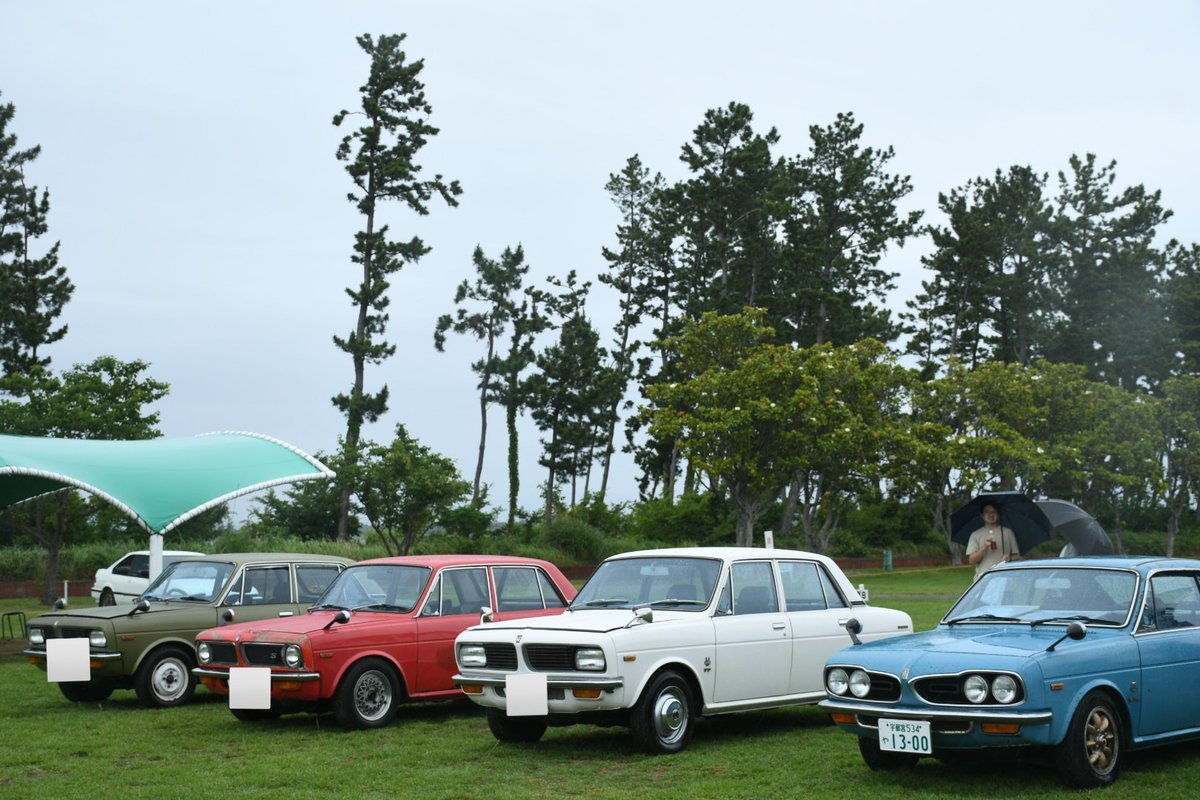 OperaLegend's tweet photo. 昭和のホンダ車ミーティングはセンサンが4台も集まり会場は大いに空気で冷やされた https://t.co/9jQQA3hYb1