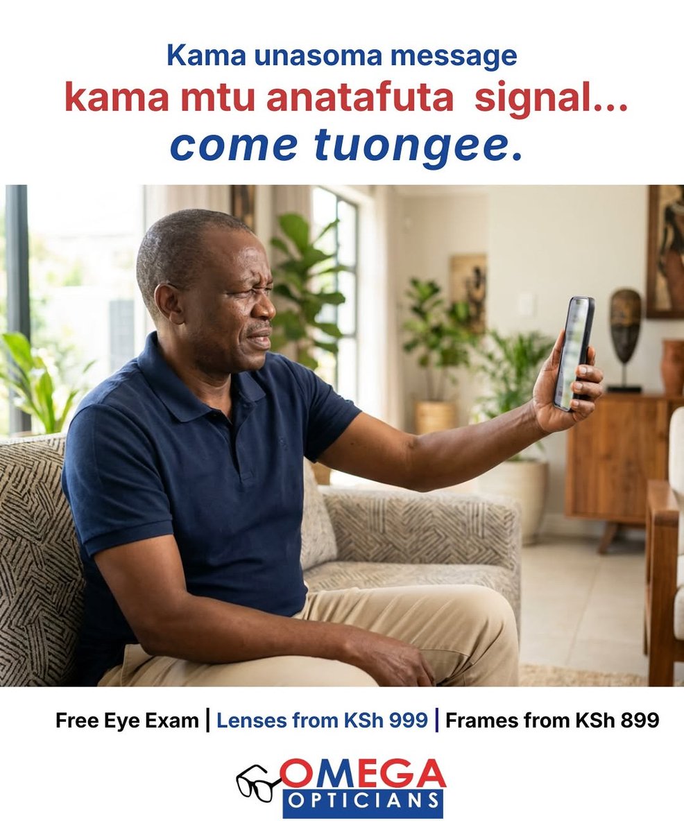KeCheza's tweet photo. 🤓😎Visit your nearest Omega Opticians branch today fora comprehensive eye examination #eyeloveomega https://t.co/uvK7zW12RA