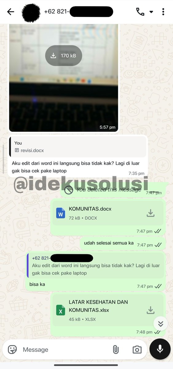 ALWAYS READY, CONTACT ME ON WA 🥰 tweet media