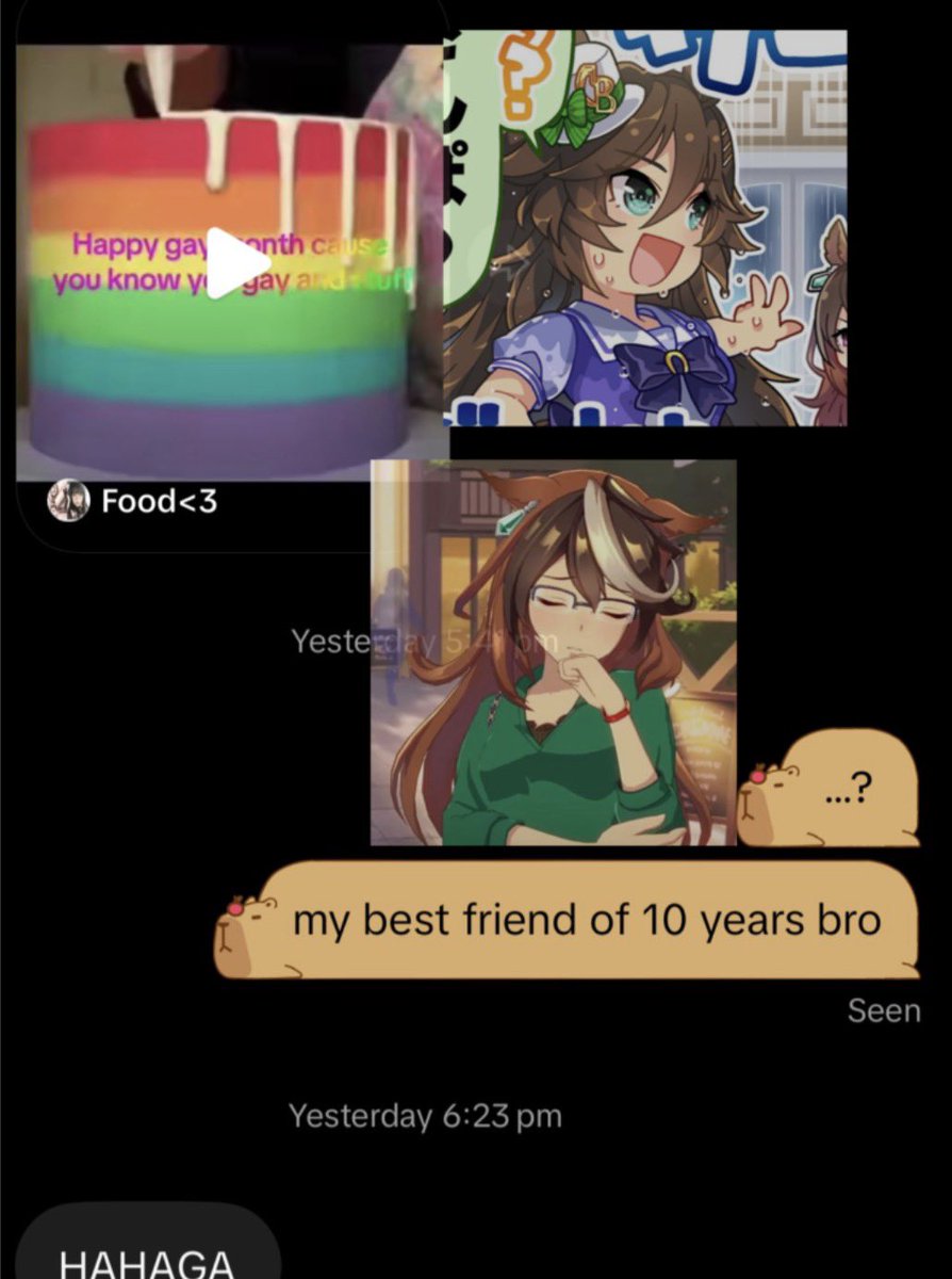GAMBLINCANNIBAL's tweet photo. she’s been with me since the dawn of time. mind you. she hasn’t spoken to me in WEEKS . that’s the first thing she said https://t.co/kEsm9hXGJU