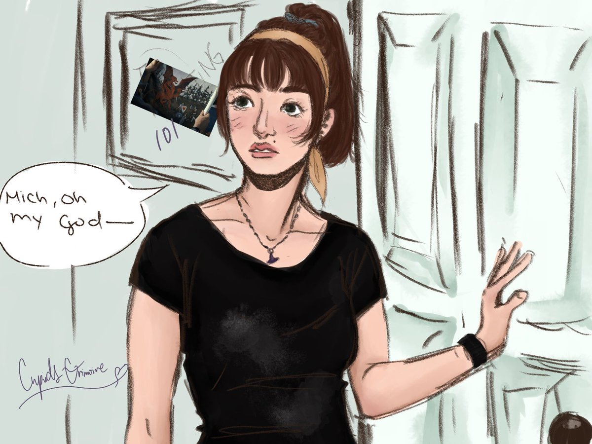 cupids_grimoire's tweet photo. Chapter 4 of All the Pretty Girls by @rivendellion aka the Lesbyler masturbation guide fic

https://t.co/fOnBfsoEv7

This fic is SO good, it got me out of the trenches of art block. TWICE. If you haven’t read it already, PLEASE DO. https://t.co/dTqpObxxfk