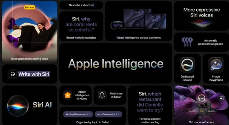 Tozxart's tweet photo. Apple Intelligence looks actually interesting this time but locking it to iPhone 17 Pro only is a weird move. and then the EU missing out again is just frustrating at this point https://t.co/OtId6QaJRm